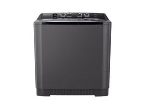 Lavadora Doble LG Doble Tina | 15 Kg / 10 Kg Jet Dry Blanco Color Middle Black