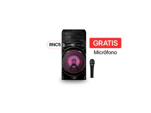 Combo Parlante LG RNC5 | Incluye Micrófonos Profesionales