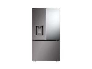 Refrigeradora French Door LG VF31XKNH |  InstaView Color Acero Inoxidable Negro