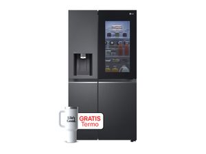 Combo Refrigeradora Side By Side LG VS25XHWCB 674 Litros |  Incluye Termo