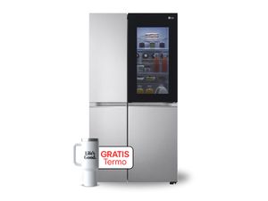 Combo Refrigeradora Side By Side LG VS25QFNW | Incluye Microondas Termo