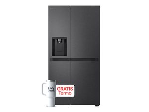 Combo de Refrigeradora Side by Side Lg VS25LQIK Incluye Termo