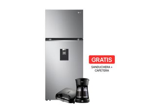 Combo Refrigeradora LG VT38WPP  14' 375 Litros Inverter | Incluye Cafetera y Sanduchera