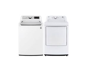 Combo de  Lavadora Automática LG WT25WT6HK  25 Kg | Incluye Secadora a Gas LG DT25WTGK - Plancha + Instalación Gratis y Kit AtrapaPelusas