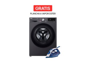 Combo Lavadora Secadora Carga Frontal 13/8 kg con Vapor | Incluye Plancha Oster