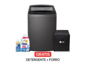 Lavadora Automática LG WT19MVTM | 19 KG Carga Superior Color Grafito